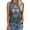 Gray, variant on MOSHU Summer Womens Tank Tops Sleeveless Graphic Print Shirts for Women Casual Side Slit Tunic Tops