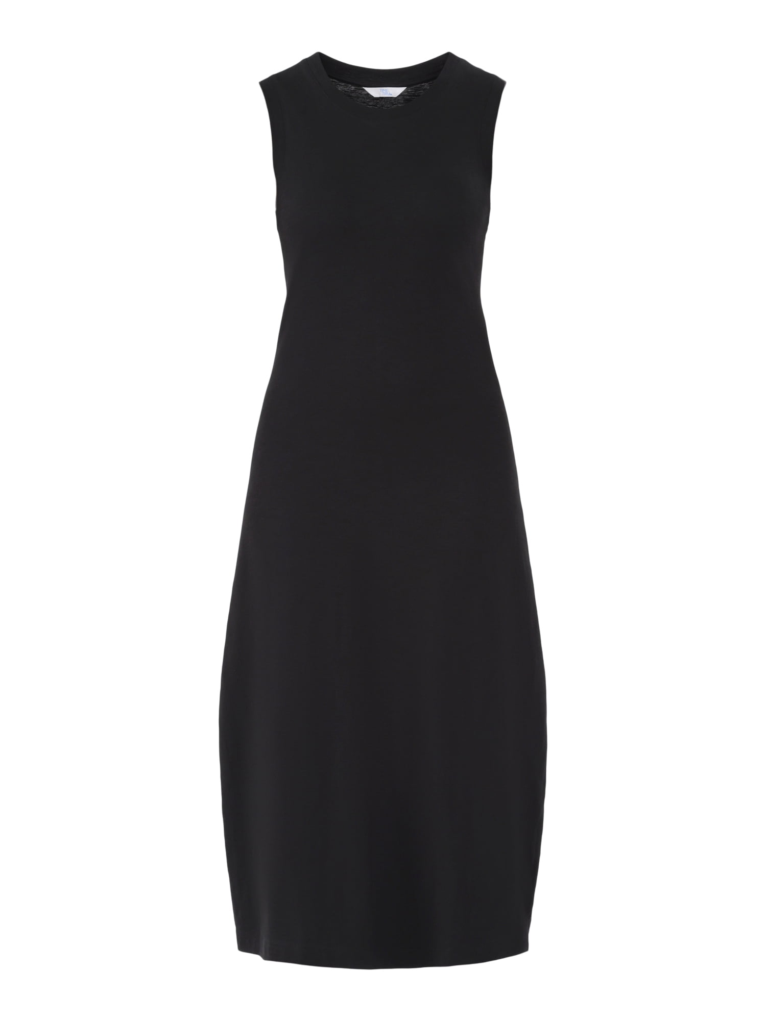 Time and Tru Women's and Women's Plus Slub Cotton Tank Midi Dress, Sizes XS-XXXL