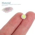 thumbnail image 4 of 1000 cuentas con letras luminosas, hechas a mano, sueltas, redondas, para pulseras y joyas., 4 of 7