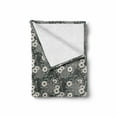 thumbnail image 2 of Vintage Soft Flannel Fleece Throw Blanket, Nostalgic Essential Mandala Ornate with Anemone Flowers and Eucalyptus Leaves, Cozy Plush for Indoor and Outdoor Use, 60" x 80", Multicolor, by Ambesonne, 2 of 6