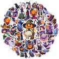 thumbnail image 2 of 35pcs-50pcs Charming Stationery Stickers Funny Witch Stickers Halloween Kids Stickers for Luggage Phone Laptop, 2 of 9