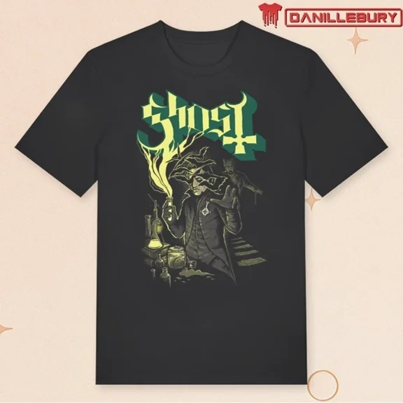 Reprint Rare Ghost The Band Spooky season 2025 Fan Gifts Unisex T-Shirt