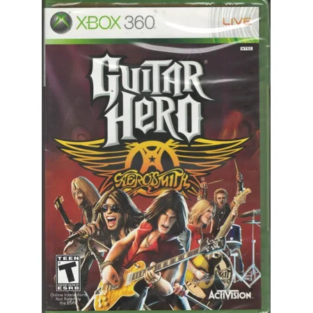 Guitar Hero Aerosmith (Game Only) Xbox 360 (Brand New Factory Sealed US Version)
