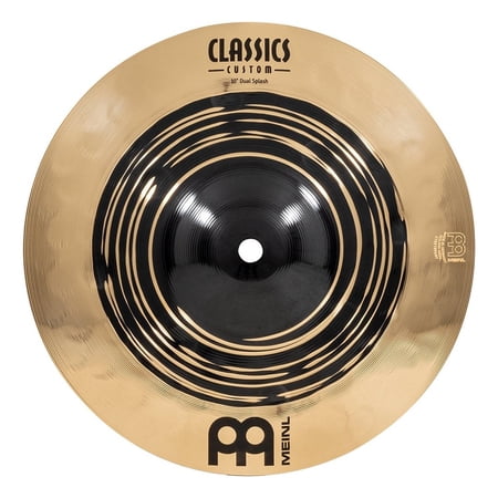 Meinl Cymbals 10" Classics Custom Dual Splash Cymbal