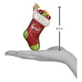 thumbnail image 2 of Old World Christmas Skittles Stocking Glass Ornament for Holiday Tree, 2 of 4