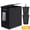 Black, variant on BGTREND Double Laundry Hamper with Lid 155L Laundry Basket with Removable Liner Bags & Side Mesh Pocket Collapsible Laundry Sorter Dirty Clothes Hamper (Black)
