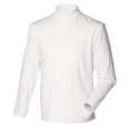 thumbnail image 2 of Henbury Mens Long Sleeve Cotton Rich Roll Neck Top / Sweatshirt, 2 of 3