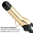 thumbnail image 3 of HOT TOOLS Rizador digital profesional de oro de 24 quilates de 1-1/2'', 1 qt., 3 of 5