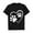 Black, variant on T Shirts for Women Heart Printed Crewneck Loose T-Shirts Casual Short Sleeve Womens Graphic Tees