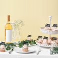 thumbnail image 4 of Topper para cupcakes Ephlyn 24 piezas Happy Birthday con brillo negro, 4 of 7