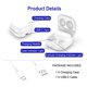 thumbnail image 4 of Estuche de carga para auriculares estuche de repuesto para auriculares duradero y seguro para Buds 2 SM R177, 4 of 8