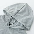 thumbnail image 4 of Jinda Men's Hooded Shirts Workout Tank Top Sleeveless Tshirt Running Basic Soft Quick Dry Fashion Active Fitted Top Pocket Light Grey Medium, 4 of 4