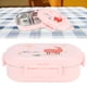 thumbnail image 2 of Fiambrera con contenedor Bento aislado para oficina, escuela, niños, adultos, rosa Khall Tendencias, 2 of 6