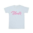thumbnail image 1 of Blondie T-Shirt Boyfriend en Coton à Logo Classique pour Femmes, 1 of 3