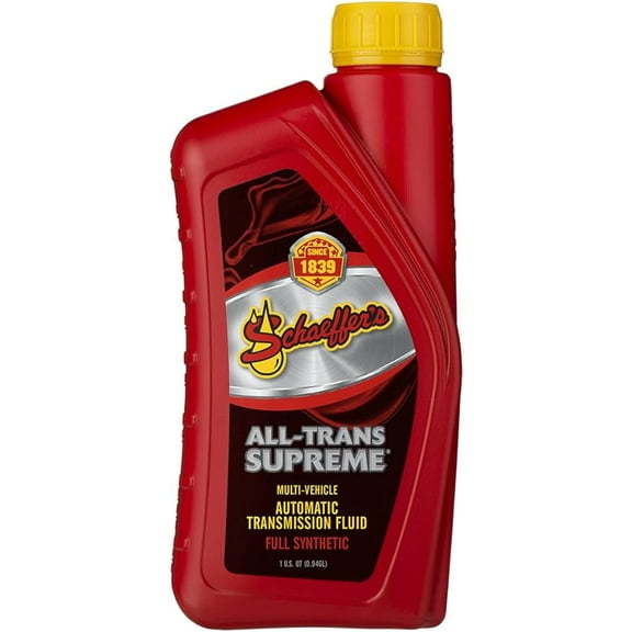 Schaeffer Oil 204SAT All-Trans Supreme Vehicle Auto Transmission Fluid 1 Quart