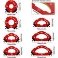 thumbnail image 2 of Router Corner Radius Template Router Radius Jig Router Corner Jig Aluminum Alloy Corner Routing Guide Set R10 R15 R20 R25 R30 R35 R40 R50 R60 T10 T20 T30 T35 T40 T50 T60 Use with Router Table, 2 of 7