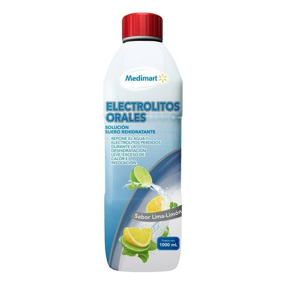 Electrólitos orales Medimart sabor lima limón 1000 ml