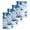 Blue White, variant on Blue Purple Floral Kitchen Dish Towels for Drying Dishes Set of 2, Ombre Butterflies Modern Art Spring Waffle Weave Microfiber Hand Tea Bathroom Towels Quick Dry & Absorbent Towel 15.7x23.6