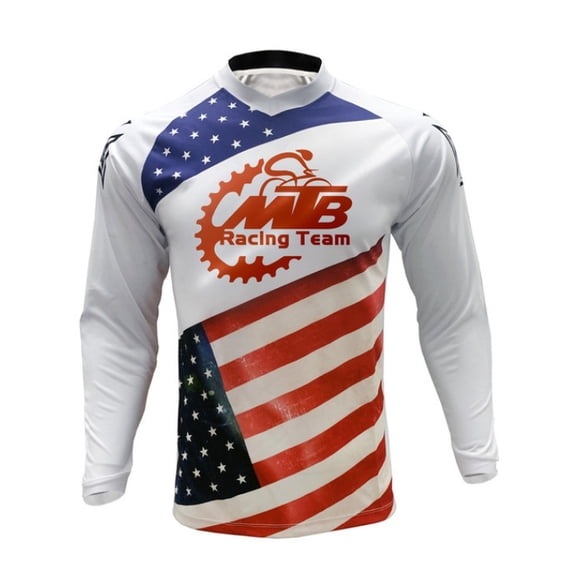 MTB breathable long motocross racing cool sports long sleeves T-shirt For Men