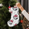 thumbnail image 5 of Vsdgher Cute Poodle Dog Christmas Stockings 18 inch Large Kids Stocking Bags Hanging Socks for Christmas Decor Decorations, 5 of 7