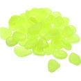 thumbnail image 1 of MECCANIXITY 200pcs Glow Rocks 20-30mm Glow Pebbles Decoration in The Dark Luminous Stones Decor DIY Decorative Yellow for Garden, Potted Plant, Fish Tank, 1 of 7