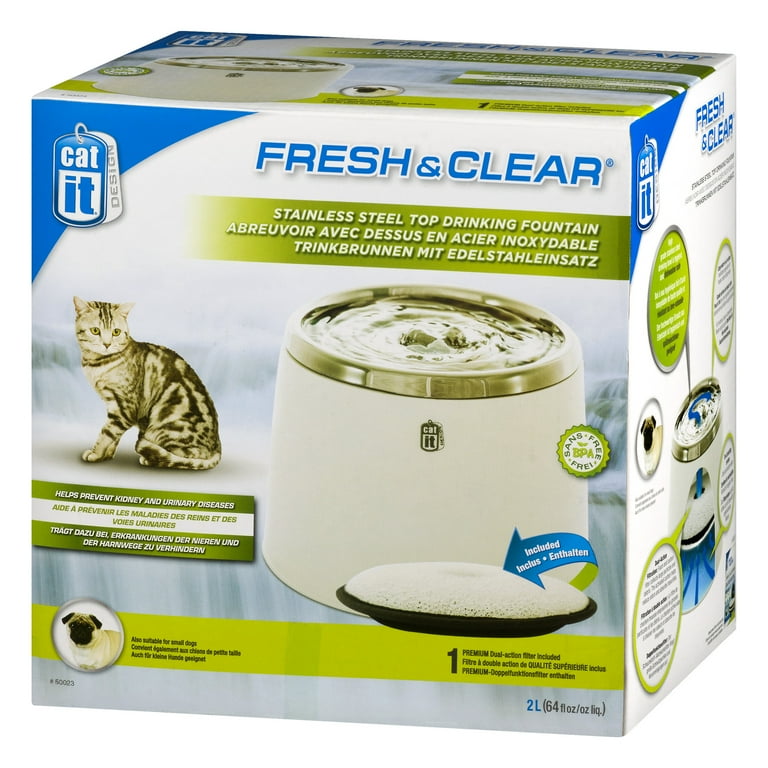 Catit fresh and clear drinking shop fountain