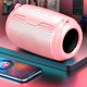 thumbnail image 1 of Altavoz inalámbrico Bluetooth con subwoofer, gran volumen, mini audio para teléfono móvil, usuario doméstico, portátil para exteriores - rosa, 1 of 8