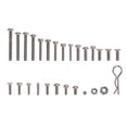 thumbnail image 3 of Herramienta de tornillo de tuerca de perno de material acero para piezaccesorios de reparación de automóviles :10 Yotijar Tornillos de cabeza redonda y plana, 3 of 7