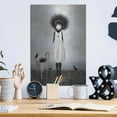 thumbnail image 6 of Luxe Metal Art 'Dulcimer' by Art & Ghosts, Metal Wall Art, 12"x16", 6 of 9