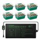 thumbnail image 1 of Bandejas para sembrar semillas VIVOSUN, paquete de 6 con kit Heat Mat de 72 celdas, 1 of 8
