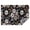 Pioneer Flower Floral, variant on Pioneer Flower Floral Print Pattern Rectangle Tablecloth 60"x84",Waterproof Polyester Rectangle Table Cloth, Wipeable Spillproof Polyester Tablecloth for Dining, Camping, Indoor and Outdoor