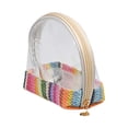 thumbnail image 3 of Bolsa de maquillaje pequeña resistente al agua, bolsa de maquillaje para mujer, bolsa de cosméticos de viaje Arcoíris, 3 of 8