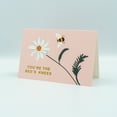 thumbnail image 4 of Gooji 4x6 Bee Gold Foil Thank You Cards with Envelopes (Bulk 20-Pack) Matching Peel-and-Seal White Envelopes | Assorted Bulk, 4 of 7