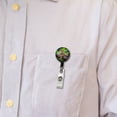 thumbnail image 5 of Jaguar Lying On Tree Limb In Jungle Retractable Reel ID Badge Key Card Name Tag Holder with Clip, 5 of 7
