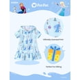 thumbnail image 4 of Traje de baño Disney Frozen Elsa Girl Blue 8-9 años, 4 of 7