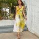 thumbnail image 5 of Vestido Largo Sin Mangas Para Mujer, Honey Bees That Collect Nectar Traje Informal Para Cumpleaños, Verano, 5 of 5