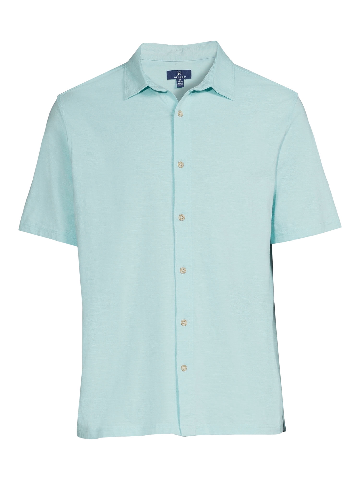 George Men’s Knit Button Down Shirt, Sizes S-3XL