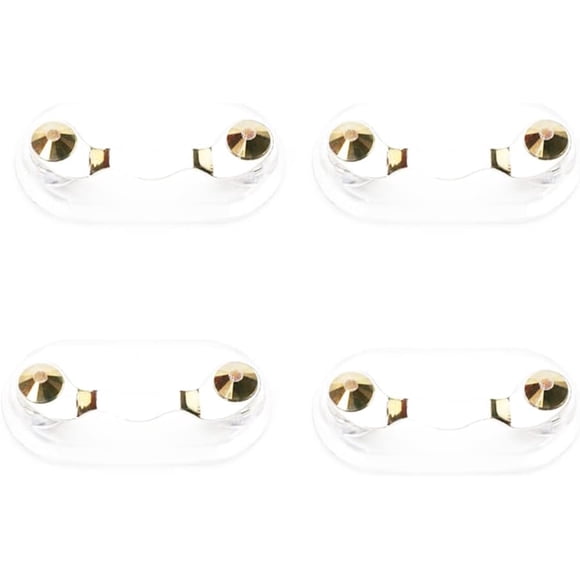 GHSDFBB 4Pcs Magnetic Eyeglass Holders Sunglasses Glasses Holder ID Badge Holder Unisex