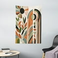 thumbnail image 3 of Ambesonne Monstera Tapestry Wall Hanging, Abstract Mid Century Boho, 40"x60", Beige Green and Burnt Orange, 3 of 3