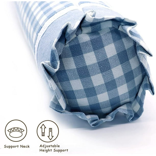 Buckwheat neck roll clearance pillow