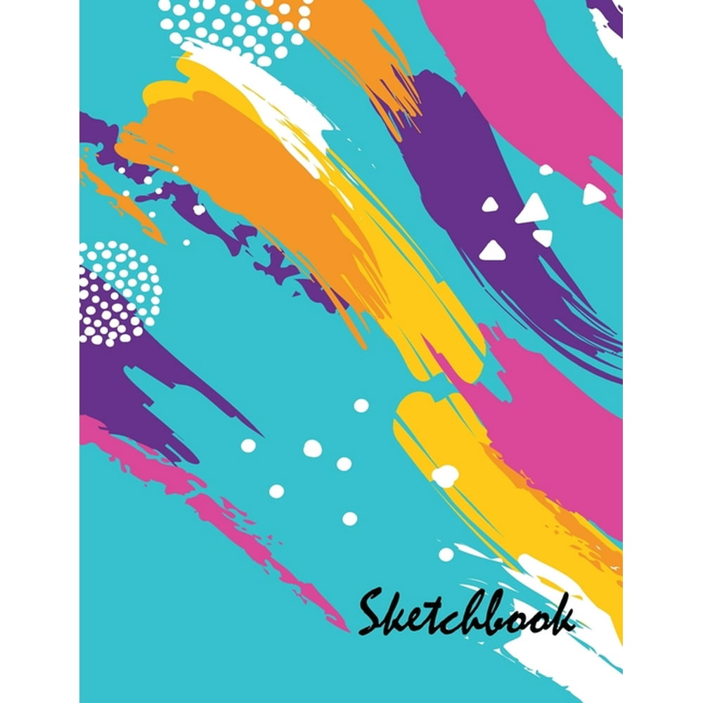 Sketch Book Large Notebook 8.5" X 11" for Artist Practice Drawing, Paint, Write, Creative