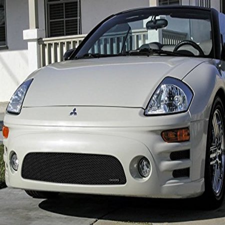 - Grillcraft MIT3310B MX Series Black Lower 1pc Mesh Grill Grille Insert for Mitsubishi Eclipse