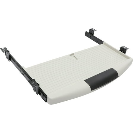 EXHUMKY Under Desk Sliding Drawer 1Pcs in Grey for Keyboard Storage