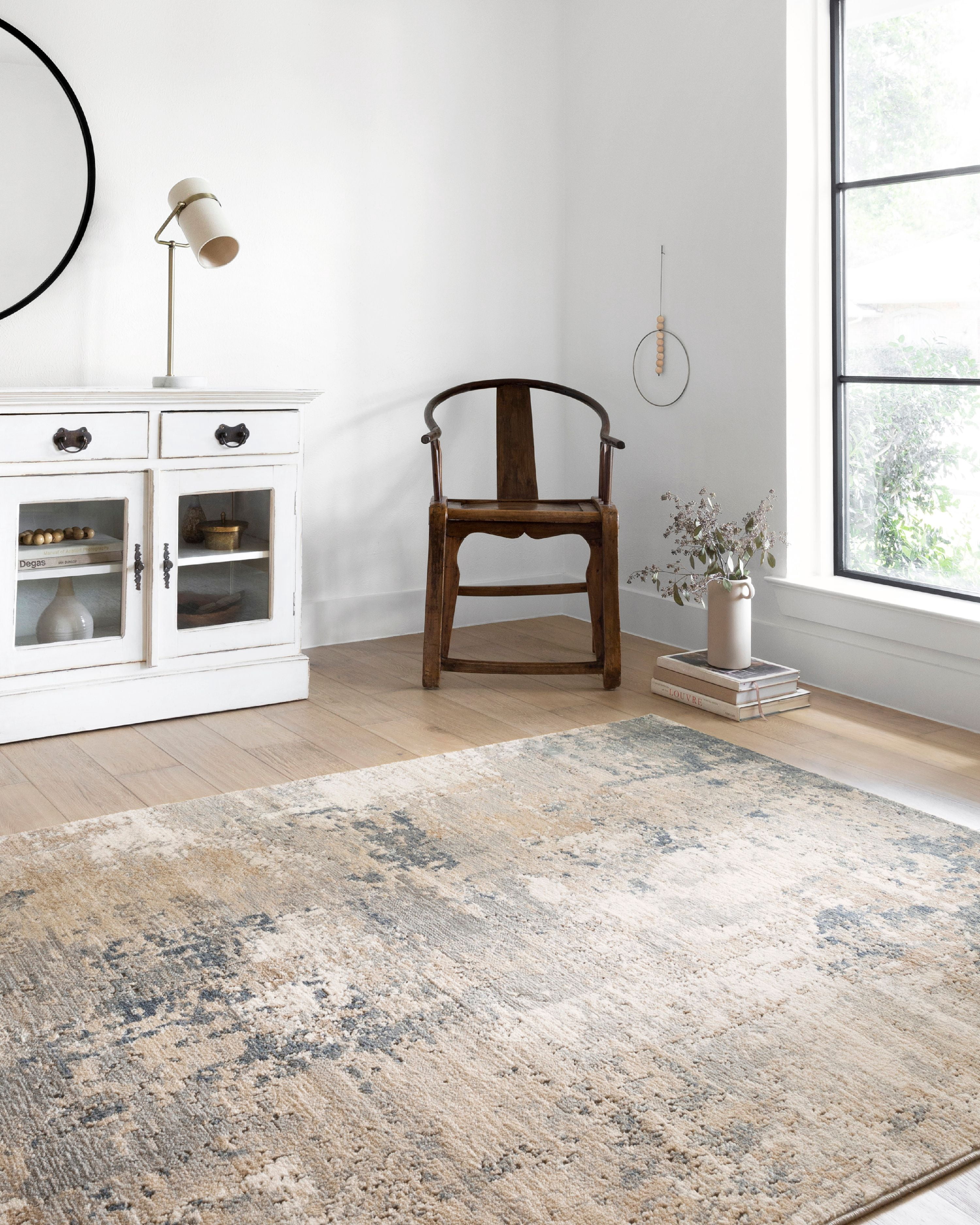 Loloi Teagan Sand / Mist 3'-4" x 5'-7" Accent Rug