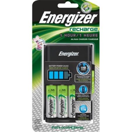 UPC 039800128836 product image for Lorell EVECH1HRWB4 Aa  AAA Battery Charger & Batteries | upcitemdb.com