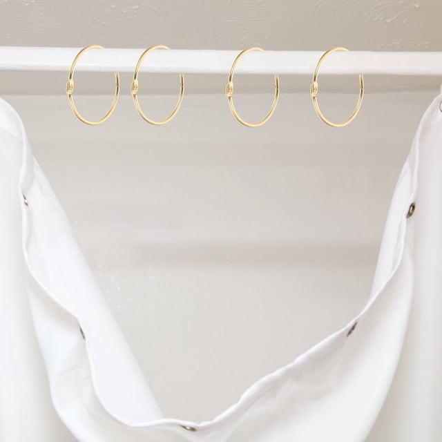 AURARMLET 24Ud Circulares Dorados Para Accesorios Metálicos Para Hogar