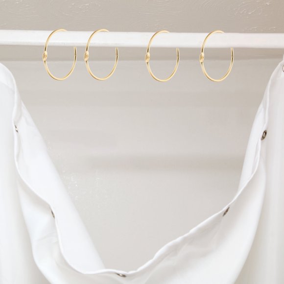 AURARMLET 24Ud Circulares Dorados Para Accesorios Metálicos Para Hogar