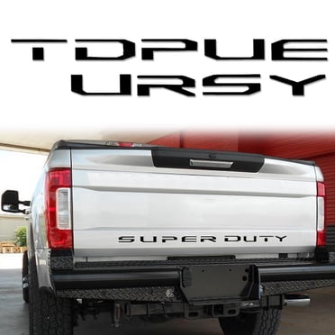 2023-2024 Super Duty Letter Insert Decals – F250/F350 Hood & Tailgate Inlays