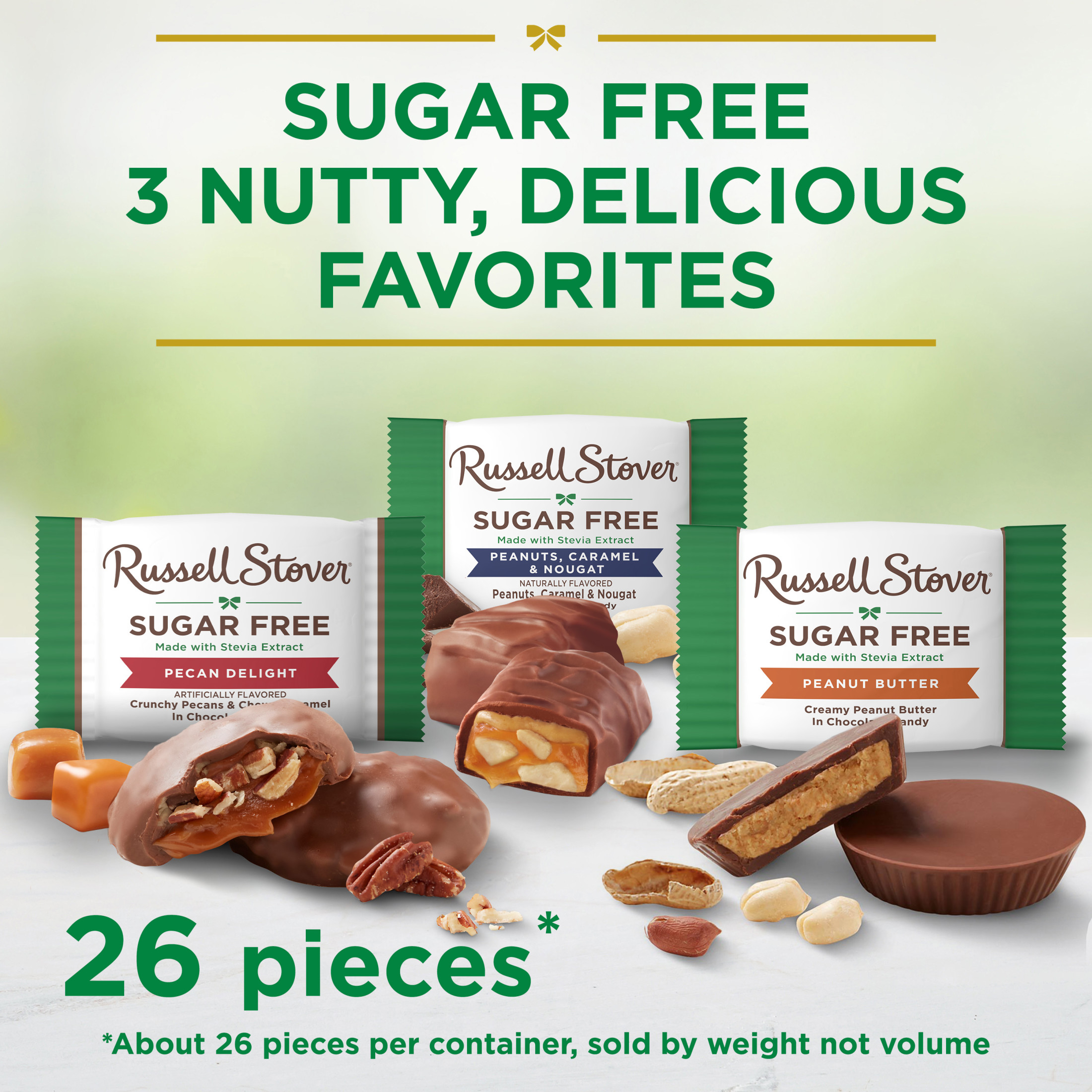 Russell Stover Sugar Free Nutty Chocolate Mix 15.5oz photo 3