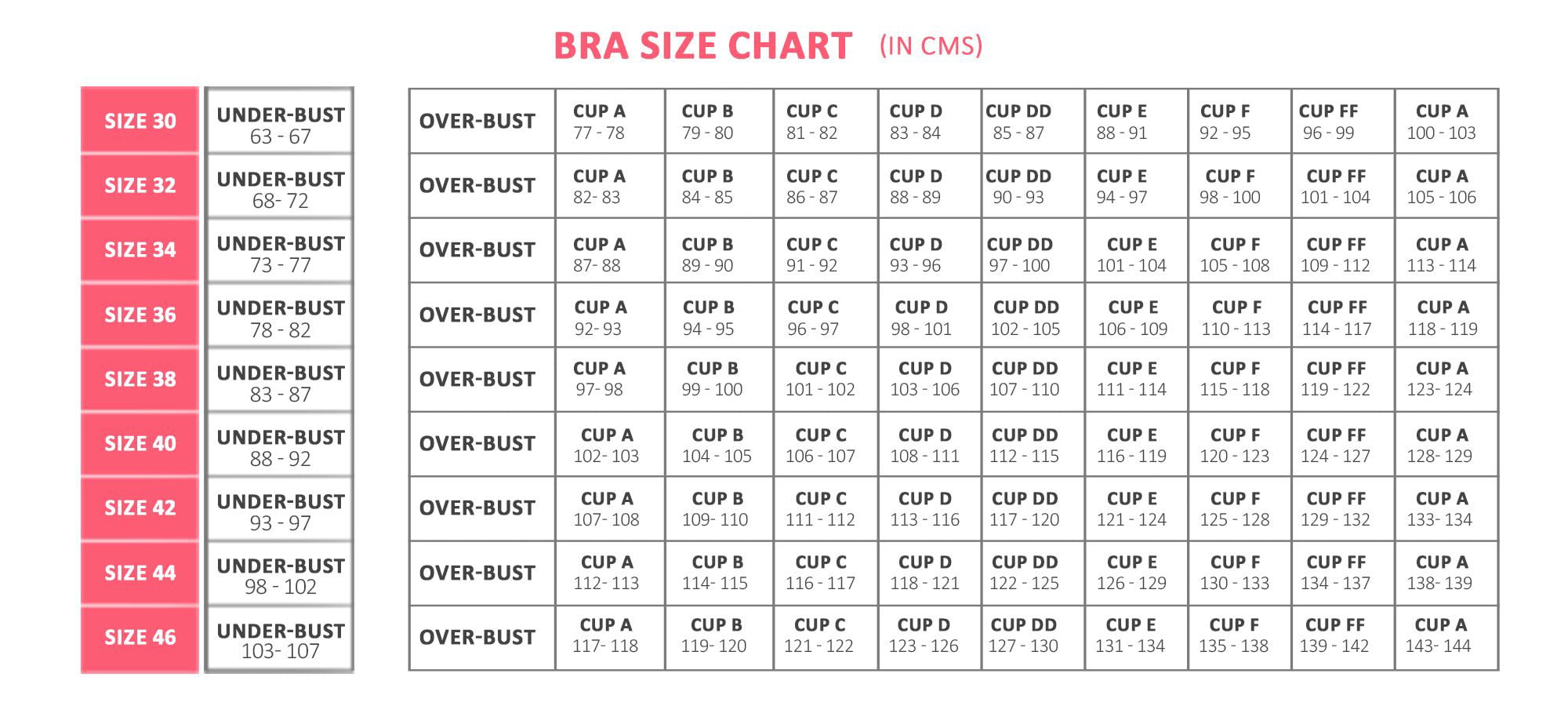 Women Bras 6 pack of Bra B cup C cup D cup DD cup DDD cup Size